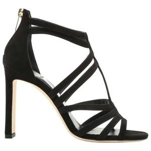 Size 35.5 Jimmy Choo Selina Suede Strappy Sandal